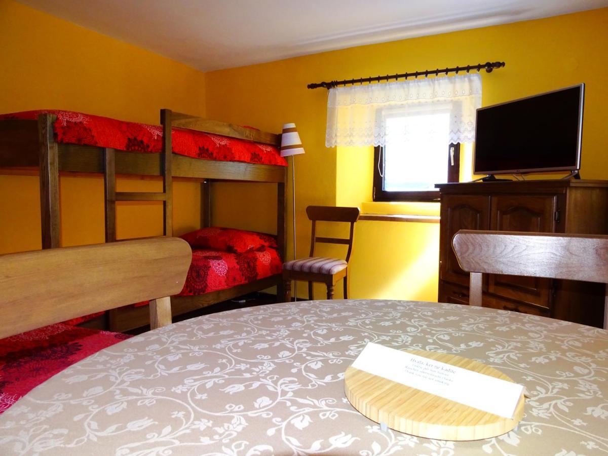 Apartmaji Pr-Gujlu Sela Nad Podmelcem 5220 Tolmin Podmelec Eksteriør billede