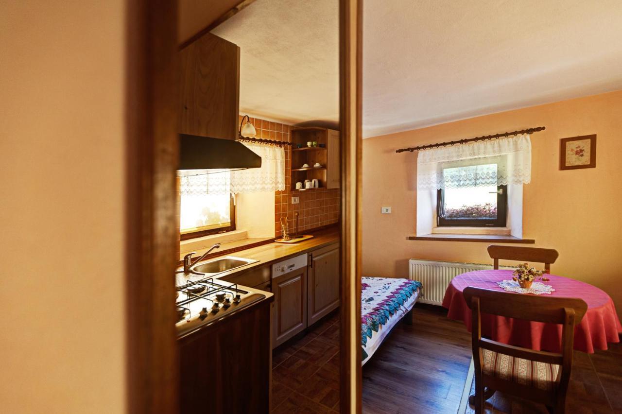 Apartmaji Pr-Gujlu Sela Nad Podmelcem 5220 Tolmin Podmelec Eksteriør billede